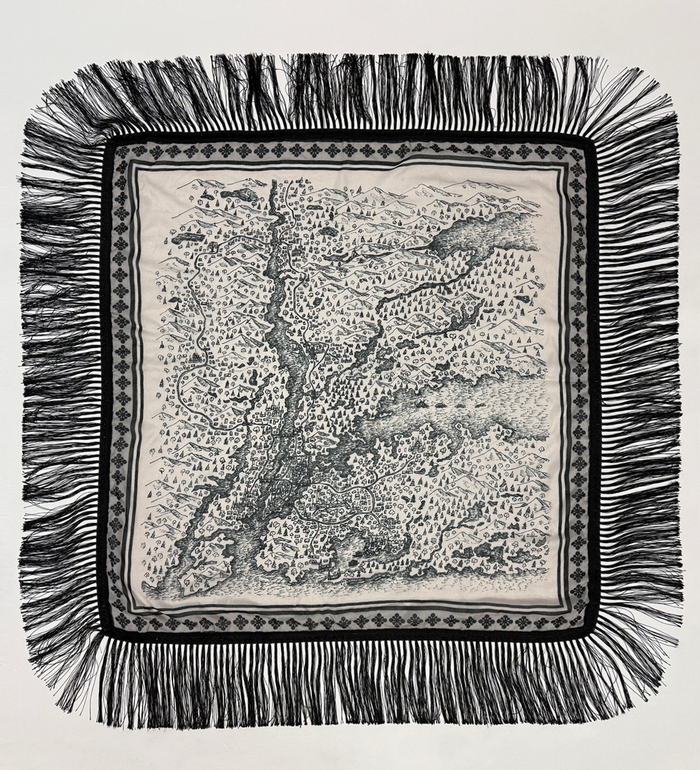 THE MAP SCARF