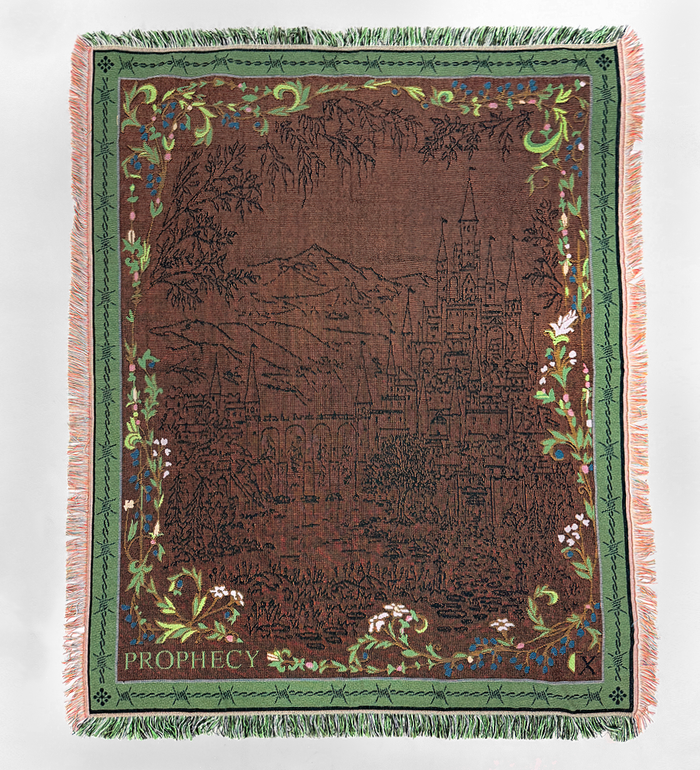 DARK KINGDOM TAPESTRY (BROWN)