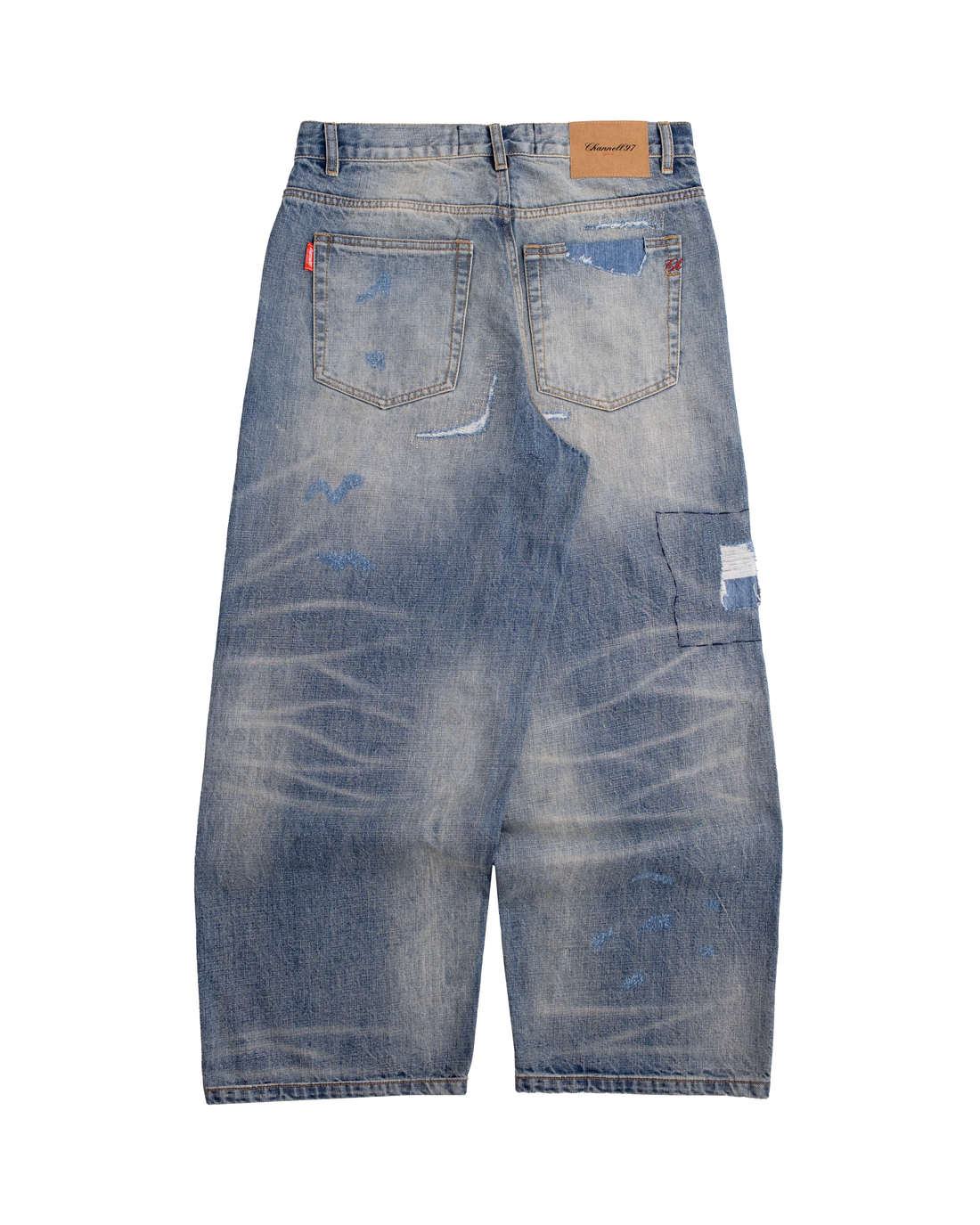 BLUE REPAIRED (JAPANESE SELVEDGE)