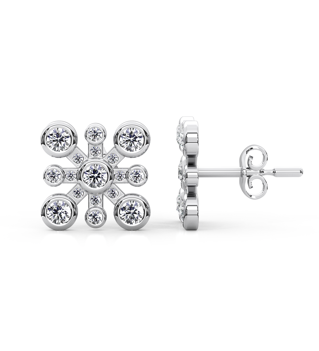 NORTH STAR EARRINGS (11mm)