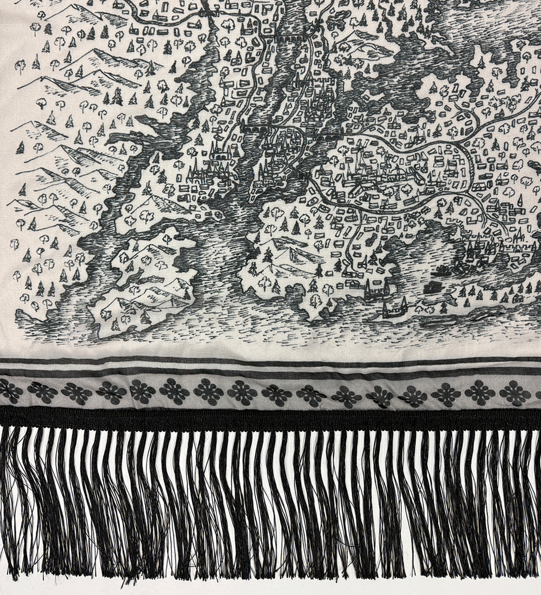 THE MAP SCARF