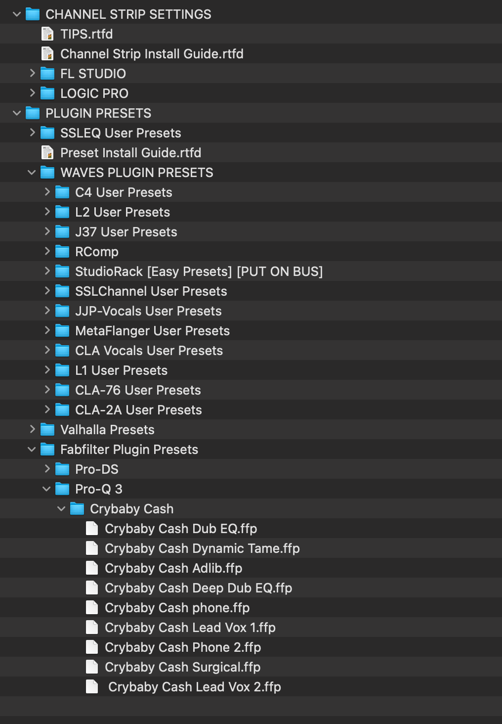 Crybaby Cash Vocal Presets