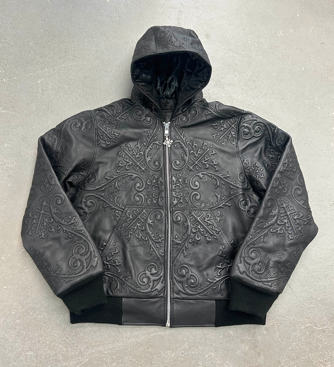TRANCE LEATHER JACKET