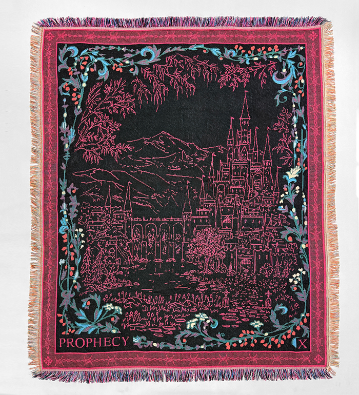 DARK KINGDOM TAPESTRY (PINK)