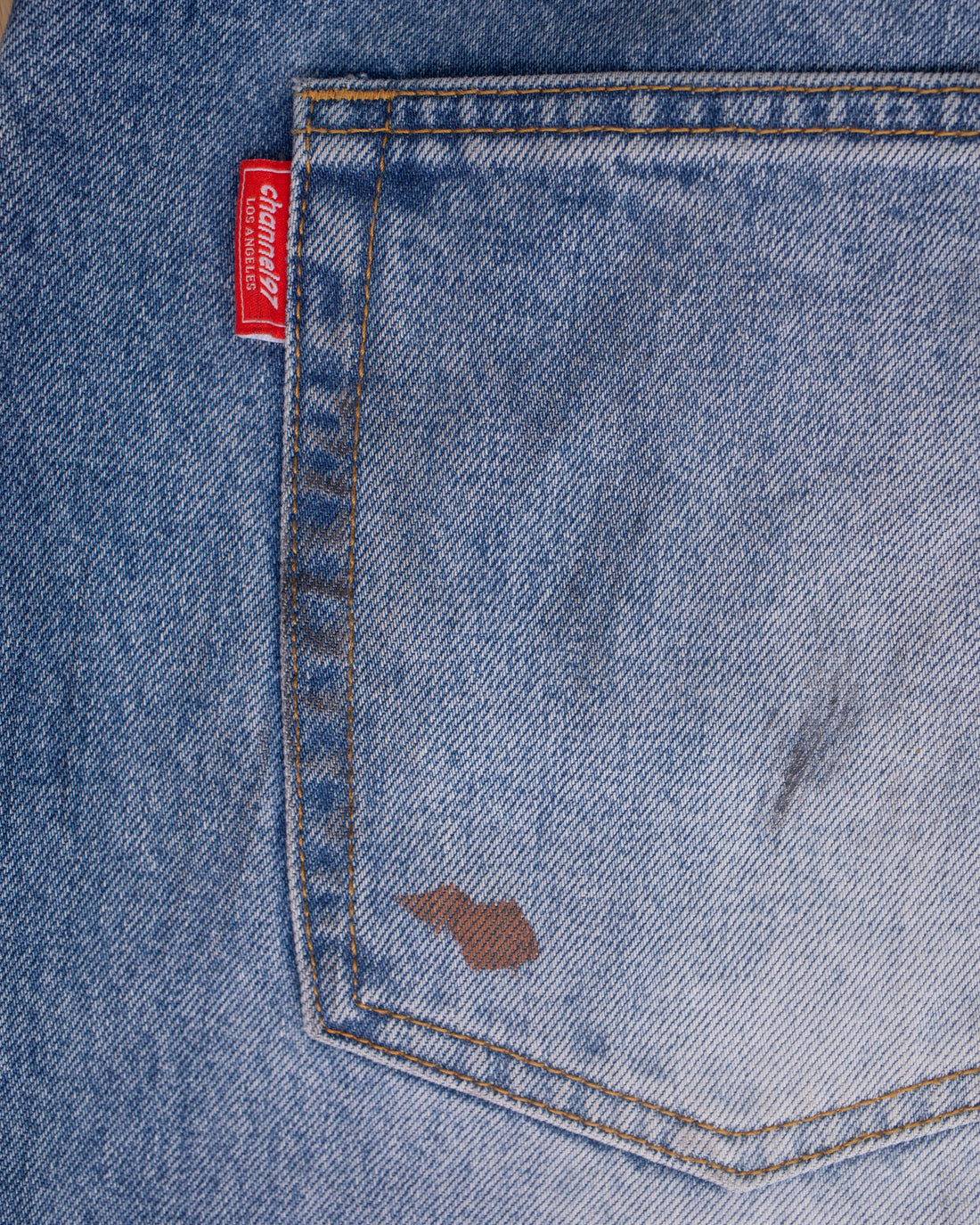 (JAPANESE SELVEDGE) TOPSTITCH DENIM